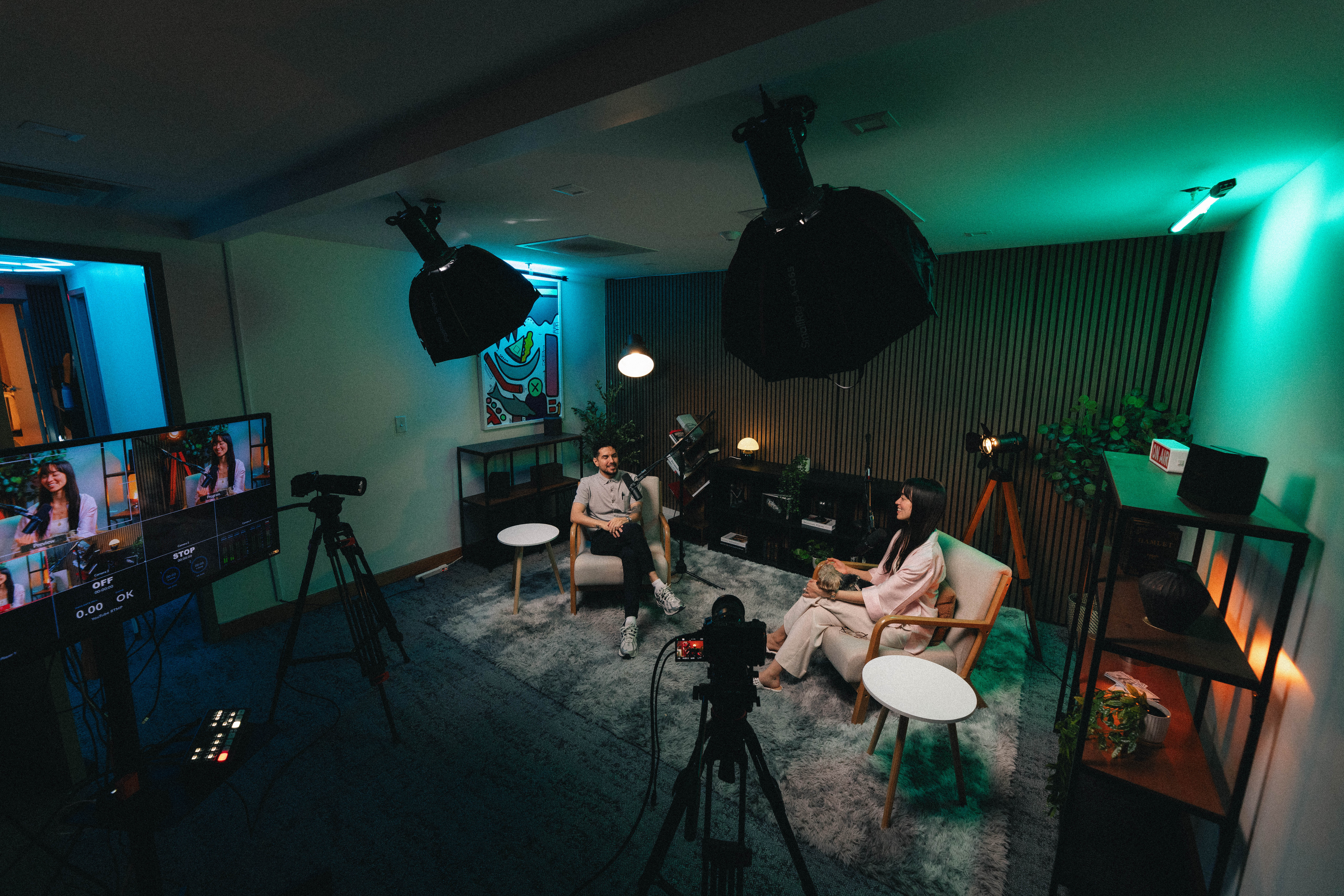 Livestreaming setup example